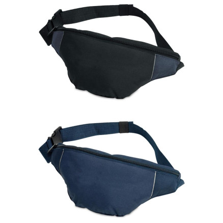 Platform Waist Bag in Black or Navy