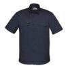 syzmik-rugged-cooling-shirt-charcoal Syzmik Mens Rugged Cooling Short Sleeve Shirt