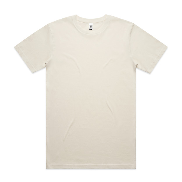 5050T_BLOCK_TEE_ECRU__72718 AS Colour Block Tubular Tee in Ecru