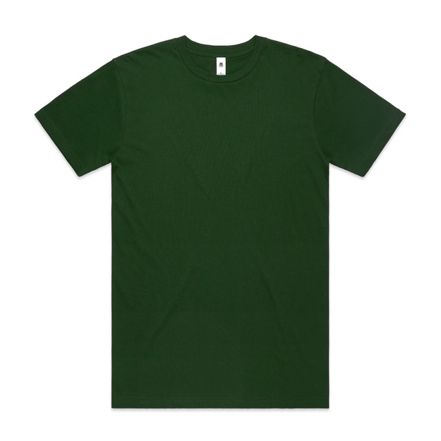 5050T_BLOCK_TEE_FOREST_GREEN__49995 AS Colour Block Tubular Tee in Forest Green