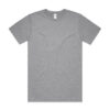 5050T_BLOCK_TEE_GREY_MARLE__33666 AS Colour Block Tubular Tee in Grey Marle