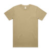 5050T_BLOCK_TEE_KHAKI__83262 AS Colour Block Tubular Tee in Khaki