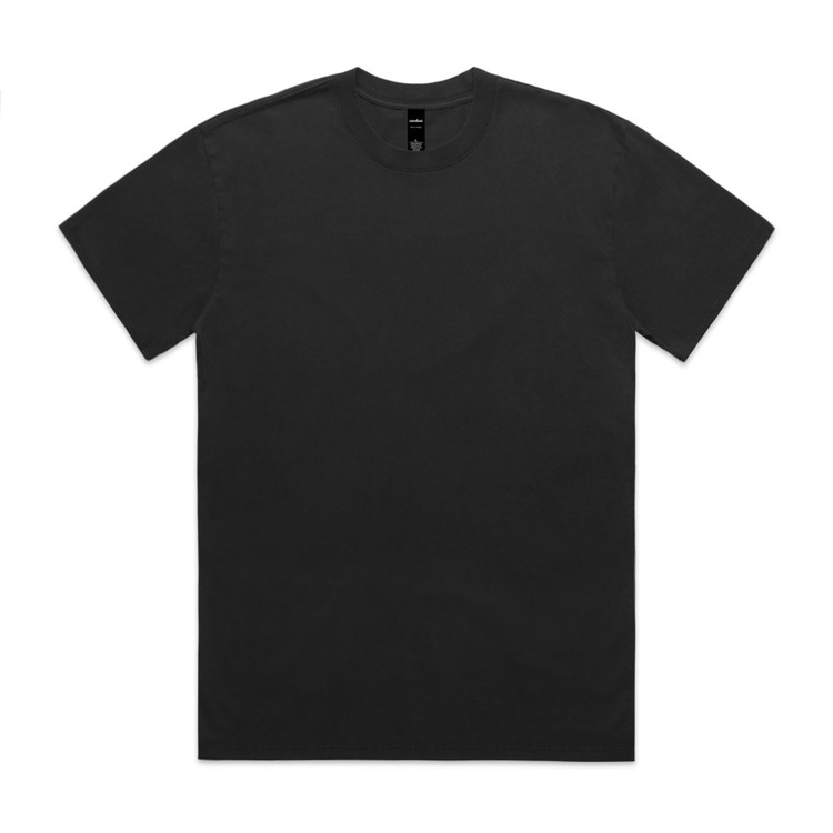 AS Colour Heavy Faded Tee 5082 in Black