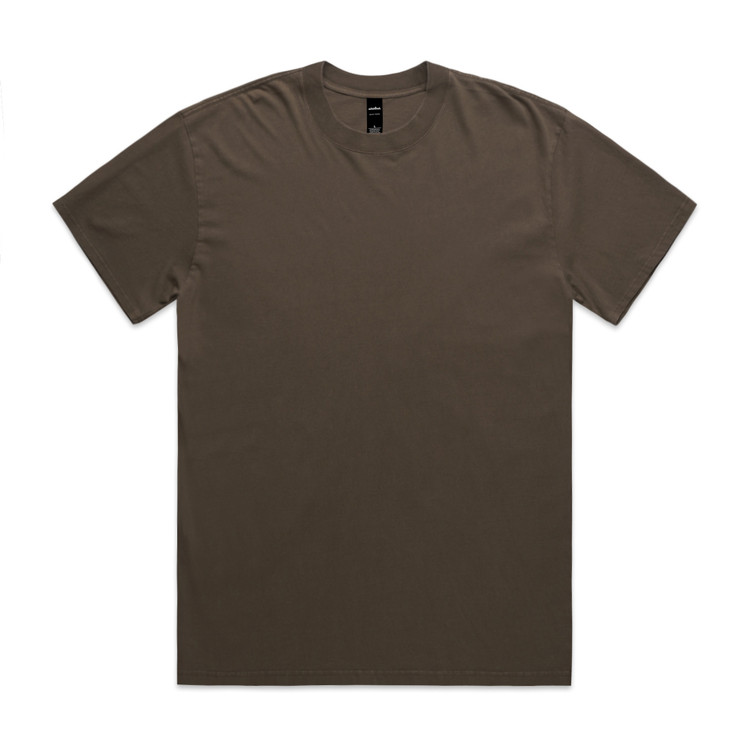AS Colour Heavy Faded Tee 5082 in Faded Brown