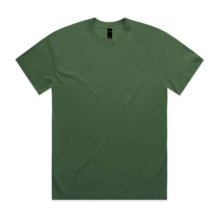 AS Colour Heavy Faded Tee 5082 in Faded Forest