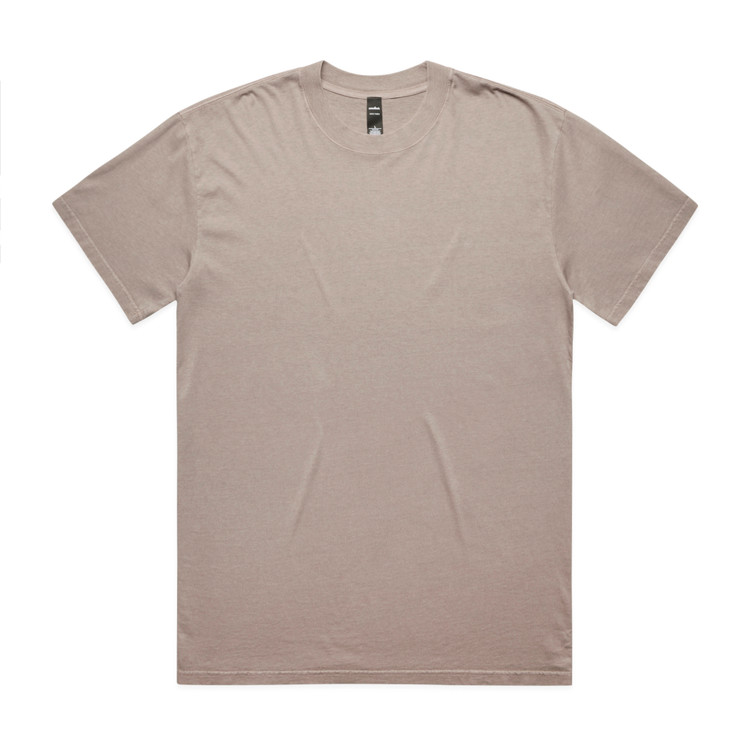 AS Colour Heavy Faded Tee 5082 in Faded Mushroom