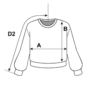 AA Boxy Sweater Size Garment