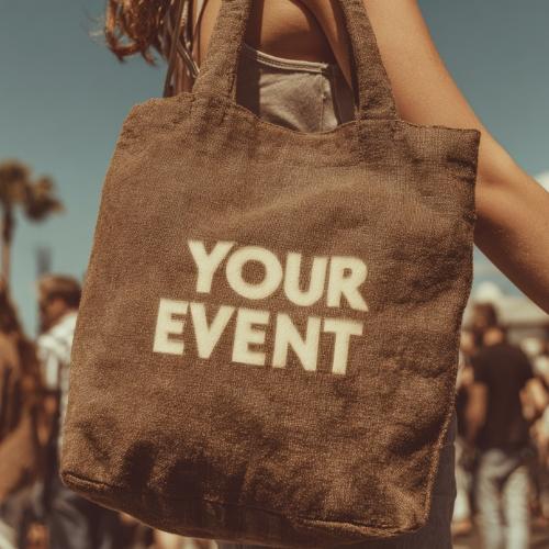 Custom Tote Bag with Printing Decoration