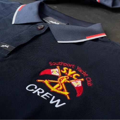Custom Yacht Crew Embroidered Polo