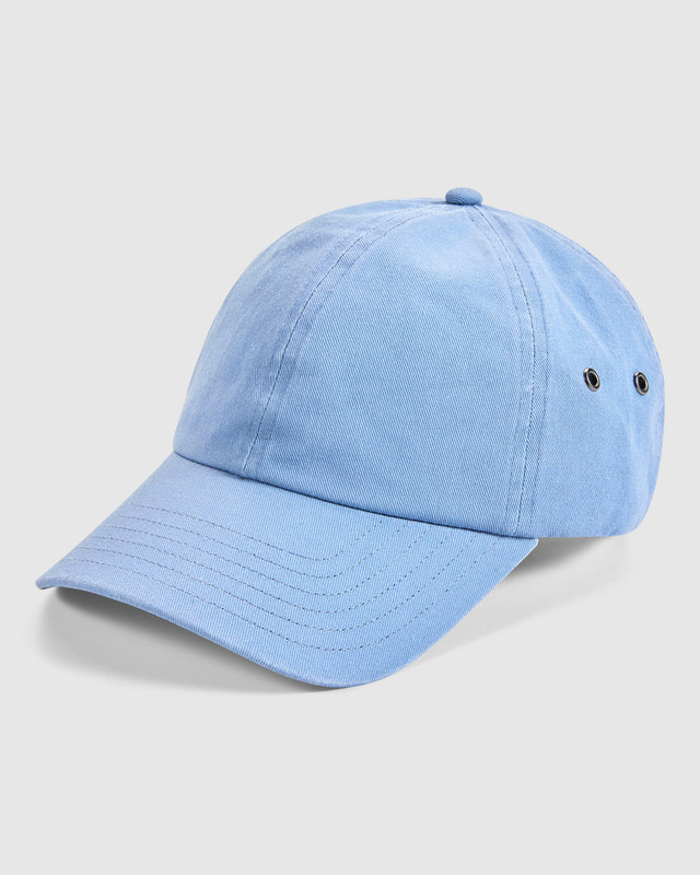 aa-washed-baseball-cap-denim American Apparel Washed Baseball Cap in Denim