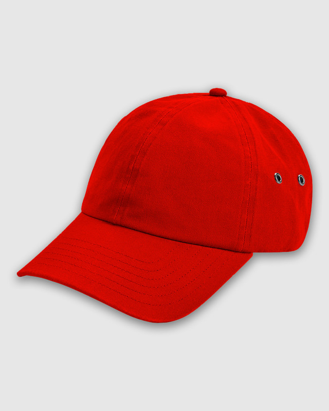 aa-washed-baseball-cap-red American Apparel Washed Baseball Cap in Red