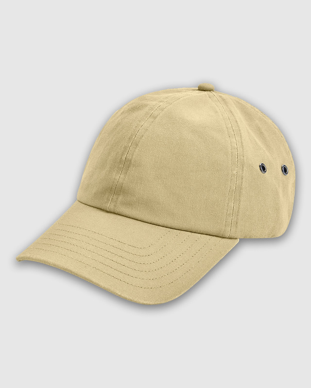 aa-washed-baseball-cap-stone American Apparel Washed Baseball Cap in Stone
