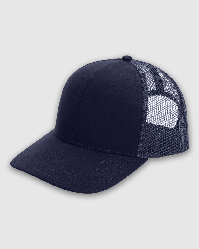 americal-apparel-structured-trucker-cap-navy American Apparel Structured Trucker Cap in Navy