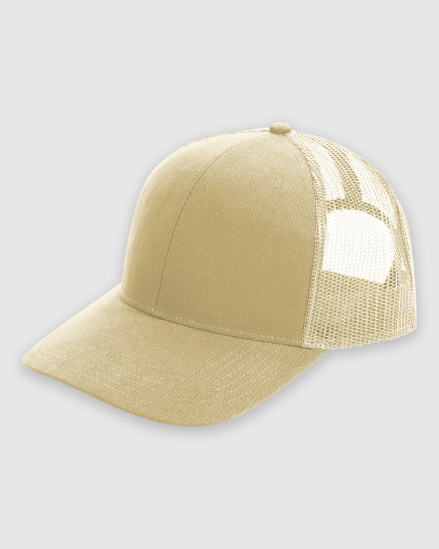 americal-apparel-structured-trucker-cap-stone American Apparel Structured Trucker Cap in Stone