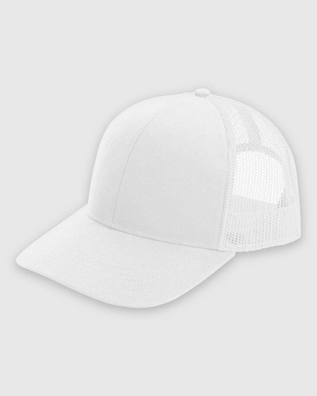 americal-apparel-structured-trucker-cap-white American Apparel Structured Trucker Cap in White