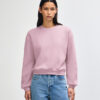 American Apparel Cropped Boxy Crewneck in Blush