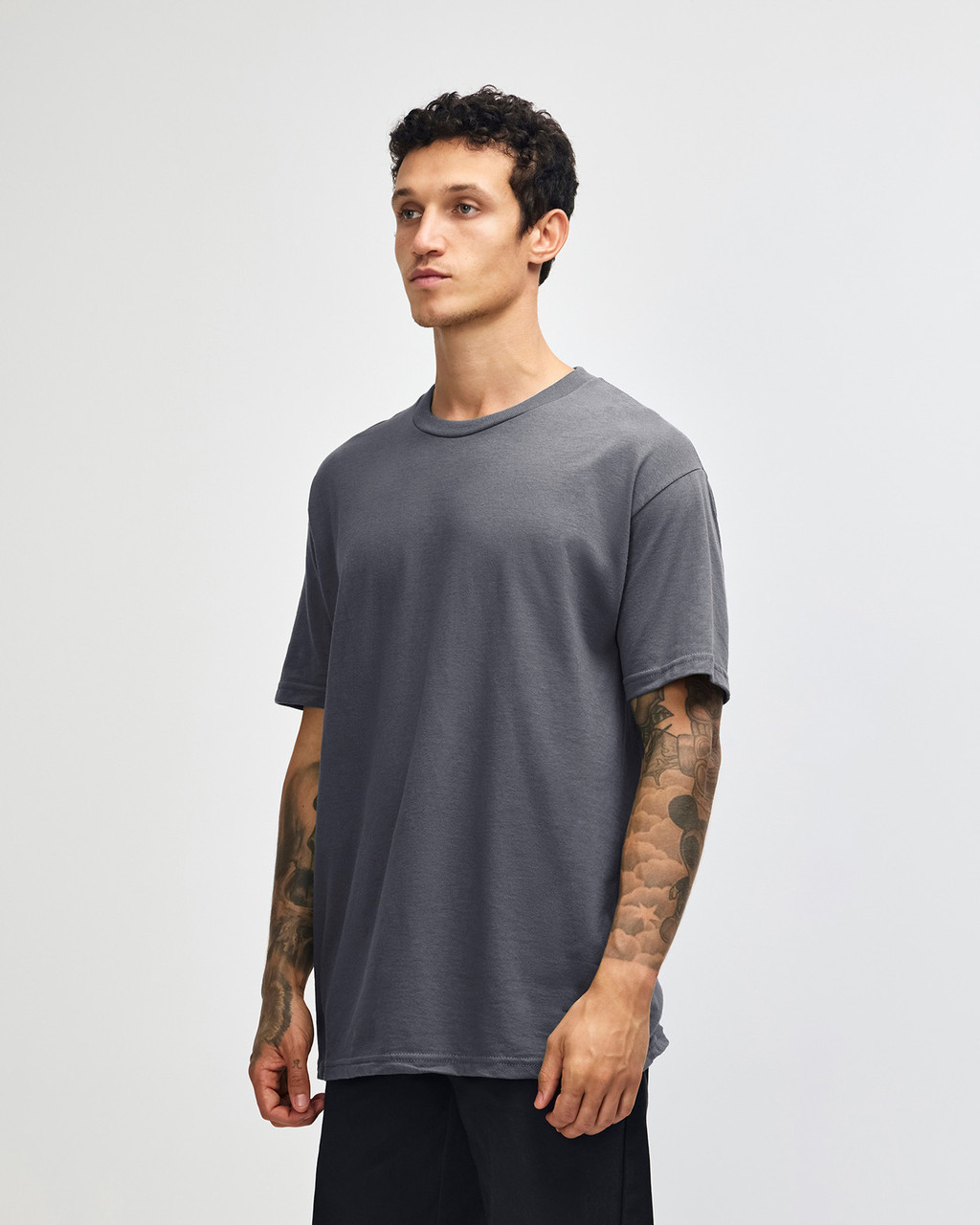 American Apparel Classic T-Shirt in charcoal