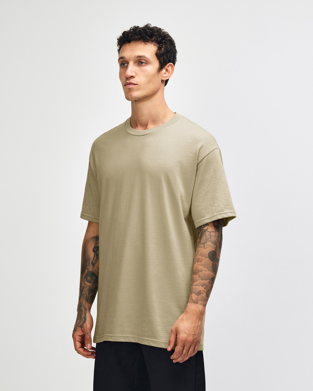 American Apparel Classic T-Shirt in sand