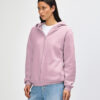 American Apparel Fleece Hoodie in Blush