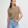 american-apparel-womens-muscle-tee-faded-brown wecompresscom American Apparel Women's Muscle Tee in Faded Brown