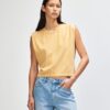 american-apparel-womens-muscle-tee-faded-mustard wecompresscom American Apparel Women's Muscle Tee in Faded Mustard