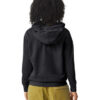 Comfort Colors Hoodie in Black from back