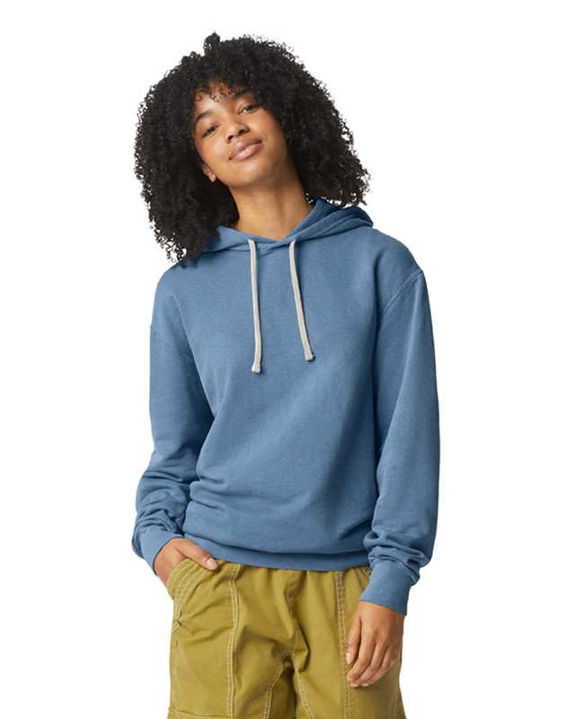 Comfort Colors Hoodie in Blue Jean