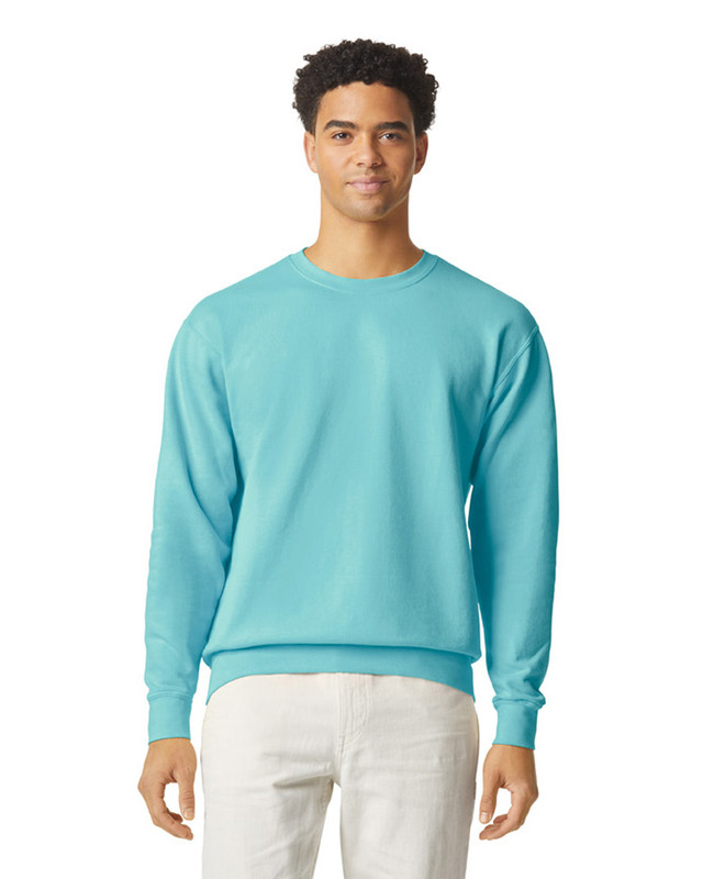 comfort-colors-lightweight-sweatshirt-chalky-mint Comfort Colors Lightweight Sweatshirt in chalky mint