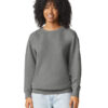 comfort-colors-lightweight-sweatshirt-grey Comfort Colors Lightweight Sweatshirt in grey