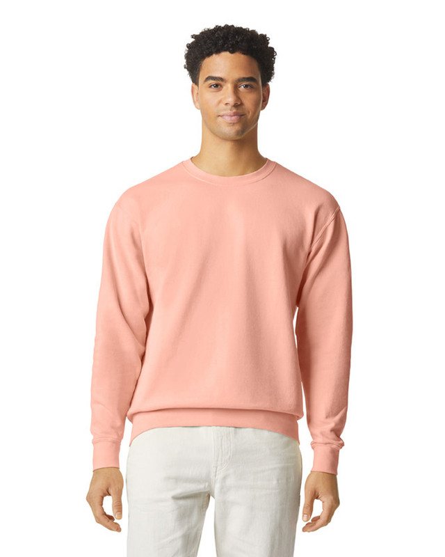 comfort-colors-lightweight-sweatshirt-peachy Comfort Colors Lightweight Sweatshirt in peachy