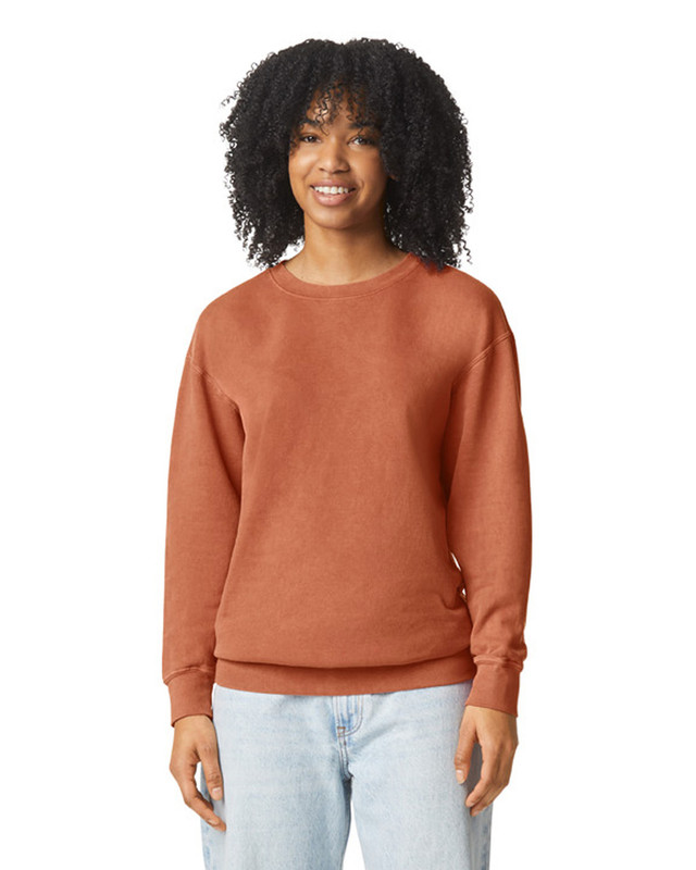 comfort-colors-lightweight-sweatshirt-yam Comfort Colors Lightweight Sweatshirt in yam