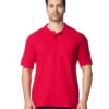 gildan-hammer-pique-polo-red Gildan Hammer Pique Polo in Red