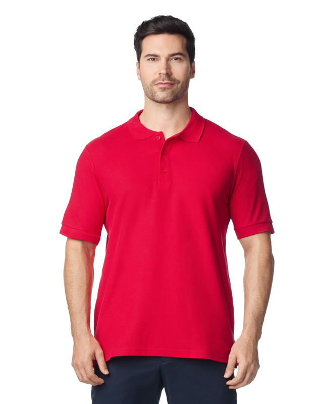 gildan-hammer-pique-polo-red Gildan Hammer Pique Polo in Red