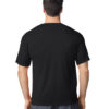 gildan-performance-tee-black-back Gildan Performance T-Shirt in Black from back
