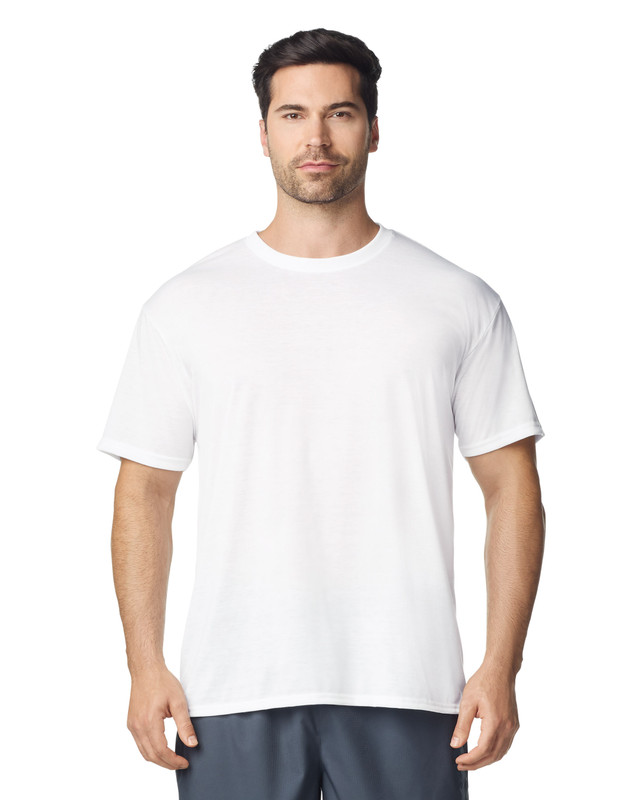 gildan-performance-tee-white Gildan Performance T-Shirt in White