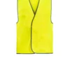 115_WV7000_YEL_1 Workcraft Unisex Hi Vis Safety Vest