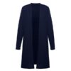 Chelsea Womens Longline Cardigan-navy wecompresscom Chelsea Womens Longline Cardigan