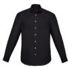 Mens Charlie Slim Fit Long Sleeve Shirt-black wecompresscom Mens Charlie Slim Fit Long Sleeve Shirt
