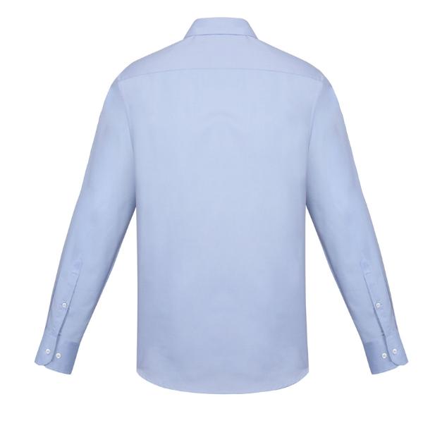 Mens Charlie Slim Fit Long Sleeve Shirt-blueback wecompresscom Mens Charlie Slim Fit Long Sleeve Shirt
