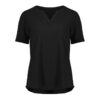 RU568LS_Product_Black_01 wecompresscom Ruché Womens Short Sleeve Shirt