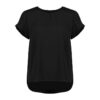 Evelyn Womens Short Sleeve Blouse