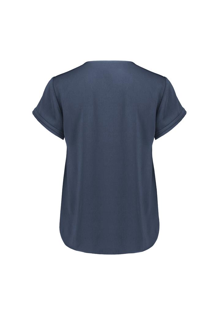 Evelyn Womens Short Sleeve Blouse