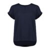 Evelyn Womens Short Sleeve Blouse