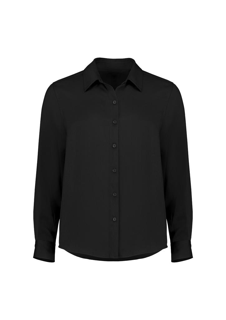 RU570LL_Product_Black_01 wecompresscom Evelyn Womens Long-sleeve Shirt