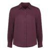 RU570LL_Product_Wine_01 wecompresscom Evelyn Womens Long-sleeve Shirt