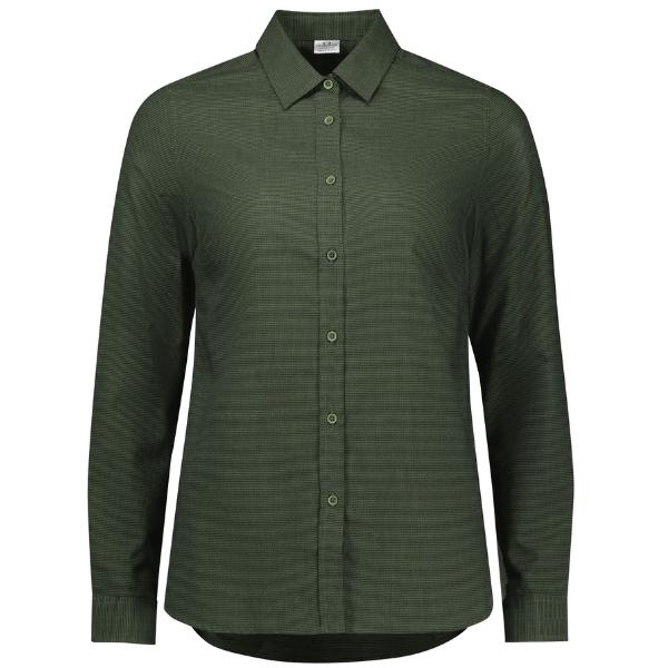 Soul Womens Long Sleeve Shirt-olive wecompresscom Soul Womens Long Sleeve Shirt