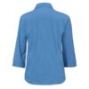 Womens Metro 3_4 Sleeve Shirt-midblue-back wecompresscom Womens Metro 3/4 Sleeve Shirt
