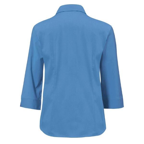 Womens Metro 3_4 Sleeve Shirt-midblue-back wecompresscom Womens Metro 3/4 Sleeve Shirt