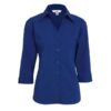 Womens Metro 3_4 Sleeve Shirt-royal wecompresscom Womens Metro 3/4 Sleeve Shirt