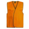 Workcraft Unisex Hi Vis Safety Vest WV7000 Workcraft Unisex Hi Vis Safety Vest